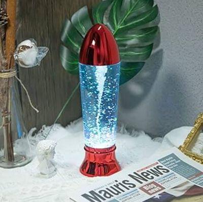 Rocket LED Bubble Lamp